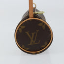 LOUIS VUITTON Monogram Papillon Pouch LV Auth ep12108-4