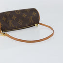 LOUIS VUITTON Monogram Papillon Pouch LV Auth ep12108-7