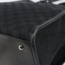 GUCCI GG Canvas Shoulder Bag Black Silver 109101 Auth ep12109-10