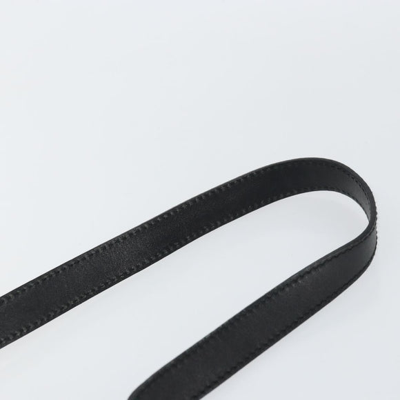 GUCCI GG Canvas Shoulder Bag Black Silver 109101 Auth ep12109