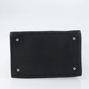 GUCCI GG Canvas Shoulder Bag Black Silver 109101 Auth ep12109-9