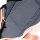 BURBERRY Nova Check Tote Bag PVC Beige Gold Auth ep12112A-17