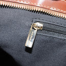 BURBERRY Nova Check Tote Bag PVC Beige Gold Auth ep12112A-20