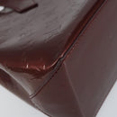 LOUIS VUITTON Monogram Vernis Wilshire PM Bag Rouge Favist M91644 Auth ep12115-16