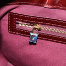 LOUIS VUITTON Monogram Vernis Wilshire PM Bag Rouge Favist M91644 Auth ep12115-21