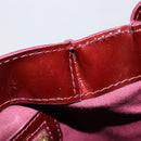 LOUIS VUITTON Monogram Vernis Wilshire PM Bag Rouge Favist M91644 Auth ep12115-12