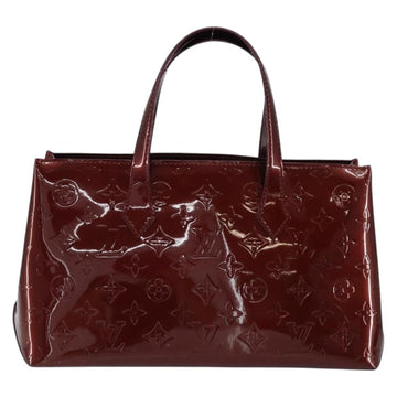 LOUIS VUITTON Monogram Vernis Wilshire PM Bag Rouge Favist M91644 Auth ep12115 - 0