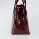 LOUIS VUITTON Monogram Vernis Wilshire PM Bag Rouge Favist M91644 Auth ep12115-4