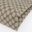 GUCCI GG Supreme Web Sherry Line Tote Bag PVC Beige 39 02 091 Auth ep12117-9