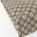 GUCCI GG Supreme Web Sherry Line Tote Bag PVC Beige 39 02 091 Auth ep12117-14