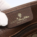 GUCCI GG Supreme Web Sherry Line Tote Bag PVC Beige 39 02 091 Auth ep12117-18