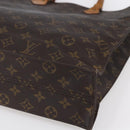 LOUIS VUITTON Monogram Sac Plat Hand Bag M51140 LV Auth ep12119-10