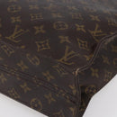 LOUIS VUITTON Monogram Sac Plat Hand Bag M51140 LV Auth ep12119-12