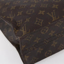 LOUIS VUITTON Monogram Sac Plat Hand Bag M51140 LV Auth ep12119-13