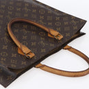 LOUIS VUITTON Monogram Sac Plat Hand Bag M51140 LV Auth ep12119-6