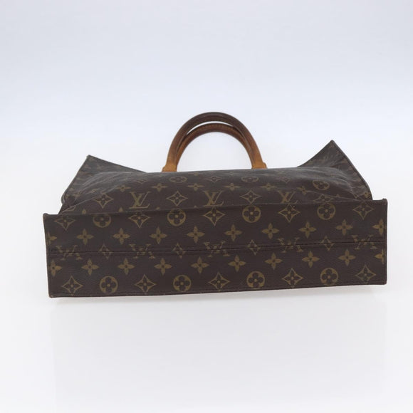 LOUIS VUITTON Monogram Sac Plat Hand Bag M51140 LV Auth ep12119