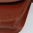 LOUIS VUITTON Epi Saint Cloud GM Shoulder Bag Brown M52193 LV Auth ep12120-10
