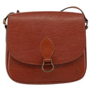 LOUIS VUITTON Epi Saint Cloud GM Shoulder Bag Brown M52193 LV Auth ep12120-2