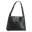 GUCCI Tote Bag Leather Black Silver 001 3033 Auth ep12121-1