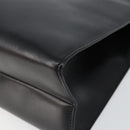 GUCCI Tote Bag Leather Black Silver 001 3033 Auth ep12121-10