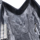 GUCCI Tote Bag Leather Black Silver 001 3033 Auth ep12121-18