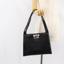 GUCCI Tote Bag Leather Black Silver 001 3033 Auth ep12121-22
