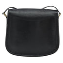 LOUIS VUITTON Epi Saint Cloud GM Shoulder Bag Black Noir M52192 LV Auth ep12124-2