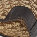 Christian Dior Trotter Canvas Boston Bag Beige Gold Auth ep12125-13