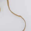 FENDI Tote Bag Leather 2way Beige Gold Auth ep12126-14