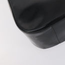 GUCCI Shoulder Bag Enamel Black Auth ep12128-13