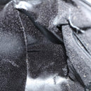 GUCCI Shoulder Bag Enamel Black Auth ep12128-18