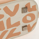 LOUIS VUITTON Monogram Graffiti Alma MM Hand Bag White M92180 LV Auth ep12131V-6