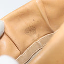 GUCCI Micro GG Supreme Chain Shoulder Bag PVC Leather Beige Gold Auth ep12132-10