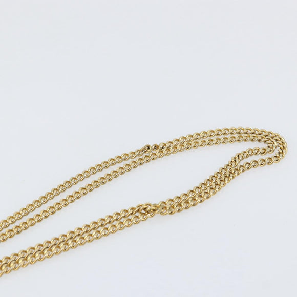 GUCCI Micro GG Supreme Chain Shoulder Bag PVC Leather Beige Gold Auth ep12132