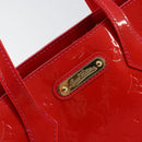 LOUIS VUITTON Monogram Vernis Wilshire PM Bag Rose Pop M93643 LV Auth ep12134-14