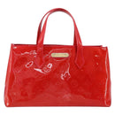 LOUIS VUITTON Monogram Vernis Wilshire PM Bag Rose Pop M93643 LV Auth ep12134-2