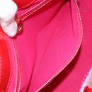 LOUIS VUITTON Monogram Vernis Wilshire PM Bag Rose Pop M93643 LV Auth ep12134-20