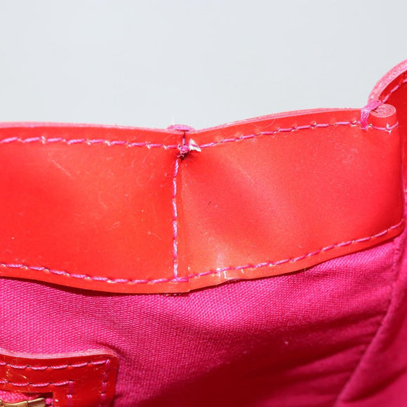 LOUIS VUITTON Monogram Vernis Wilshire PM Bag Rose Pop M93643 LV Auth ep12134