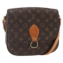 LOUIS VUITTON Monogram Saint Cloud GM Shoulder Bag M51242 LV Auth ep12136-1