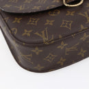 LOUIS VUITTON Monogram Saint Cloud GM Shoulder Bag M51242 LV Auth ep12136-15