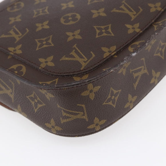LOUIS VUITTON Monogram Saint Cloud GM Shoulder Bag M51242 LV Auth ep12136