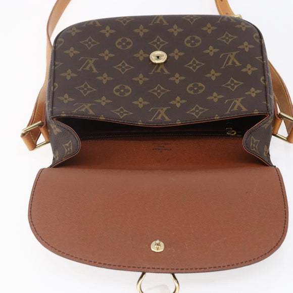 LOUIS VUITTON Monogram Saint Cloud GM Shoulder Bag M51242 LV Auth ep12136