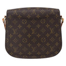 LOUIS VUITTON Monogram Saint Cloud GM Shoulder Bag M51242 LV Auth ep12136-2
