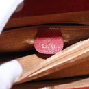 GUCCI Bamboo Hand Bag Leather Red Gold 002 0260 2615 Auth ep12137-17