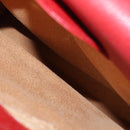 GUCCI Bamboo Hand Bag Leather Red Gold 002 0260 2615 Auth ep12137-20