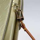 LOUIS VUITTON Monogram Vernis Motto Accessory Pouch Gris M91030 LV Auth ep12143-18