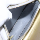 LOUIS VUITTON Monogram Vernis Motto Accessory Pouch Gris M91030 LV Auth ep12143-10