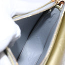 LOUIS VUITTON Monogram Vernis Motto Accessory Pouch Gris M91030 LV Auth ep12143-20