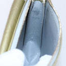 LOUIS VUITTON Monogram Vernis Motto Accessory Pouch Gris M91030 LV Auth ep12143-21