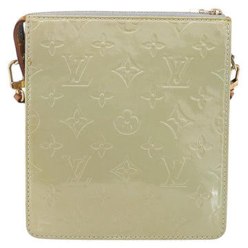 LOUIS VUITTON Monogram Vernis Motto Accessory Pouch Gris M91030 LV Auth ep12143 - 0